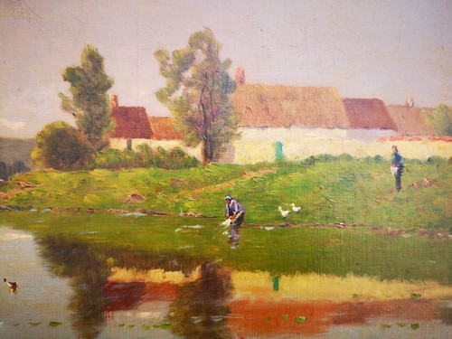 Tableau hst huile sur - tableau,