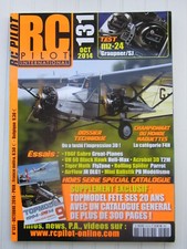 RC PILOT N° 131  /MZ-24 Graupner/SJ / F86F Sabre/UH 60 Black Hawk sans catalogue