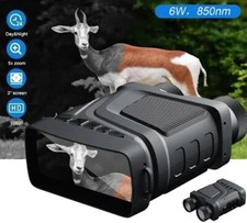 Caméra Vision Nocturne Binoculaire Numérique Zoom 5x Infrarouge 300m - Chasse