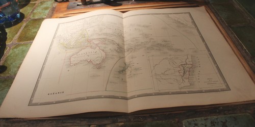 Carte atlas - carte, de