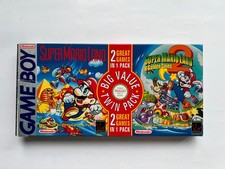 Big Value Twin Pack Super Mario Land 1 and 2 UK  Nintendo Game Boy GB Gameboy