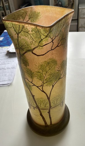 Vase pâte verre non - verre,