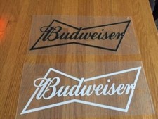 BUDWEISER PATCH FLOCAGE VINYLE