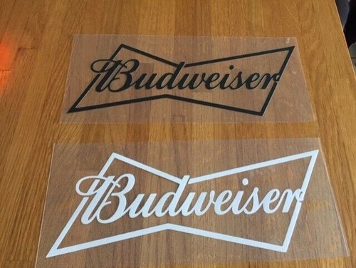 Budweiser patch flocage vinyle - budweiser,