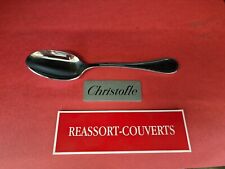 CUILLÈRE ACIER TABLE 20.5 CM MIMOSA PERLES CAPRICORNE CHRISTOFLE ACIER ;