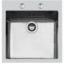 FOSTER 2274050 Lavabo 1 Baignoire Ke Q4 en Acier Inoxydable 51 CM