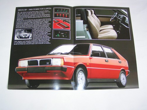 Prospectus brochure lancia - /,