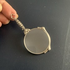 lorgnette Art Déco en Platine et Diamants 
