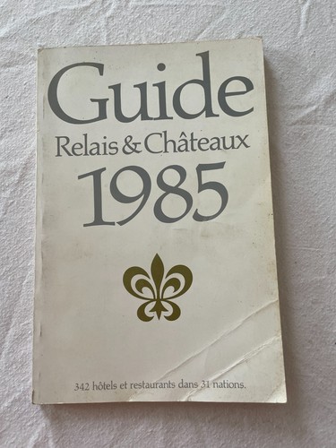 Guides relais chateaux - guides,