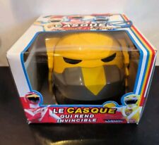 Jouet ancien Bioman 3 Liveman 1988 Bandai Casque Force jaune en boite popy NEUF
