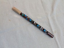 Pipeau  en bois peint Ukraine 
