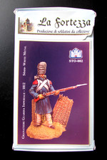 LA FORTEZZA - 1 Grenadier GI -  1812 - plomb et résine  54 mn