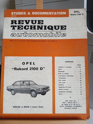 Rta revue technique automobile - technique,