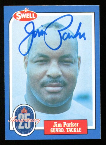 Jim parker signed 1988 swell - parker,