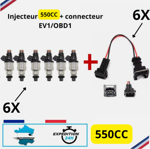 Injecteurs carburant - 6, de
