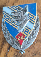 Insigne militaire  24° Groupe Vétérinaire Drago Paris G 1218   /A33