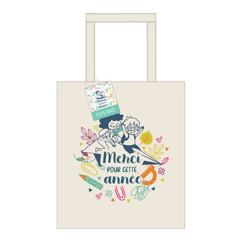 Tote bag merci maitresse - tote,