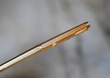 MAGNIFIQUE STYLO ROLLER PARKER 180 PL. OR 18 CARATS - FINITION GRAIN D'ORGE