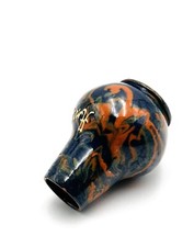 Poterie Savoyarde Haute Savoie Annecy Terre Cuite signé F. Hertz Ancien Jaspé