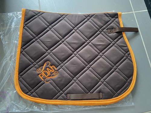 Housse tapis selle marron - tapis,