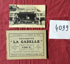 N° 4099 / voiturette " LA