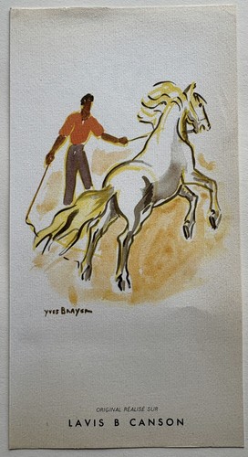 Yves brayer marque page - yves,