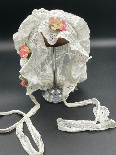 Coiffe ancienne dentelle - coiffe, en