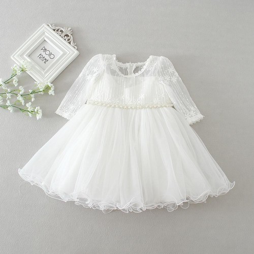Robe baptême dentelle - baptême,