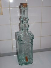 Grande bouteille en verre avec