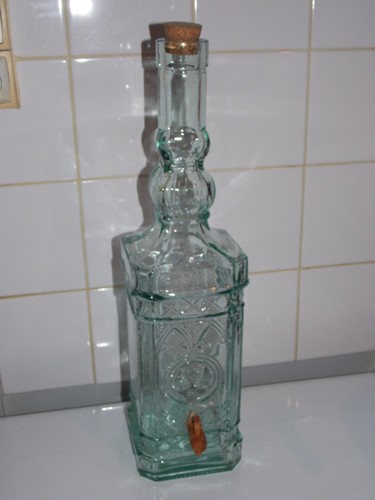 Grande bouteille verre avec - grande,