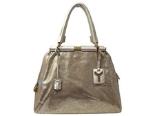 NEUF SAC A MAIN YVES SAINT LAURENT MAJORELLE 197152 EN CUIR DORE GOLD BAG 1800€