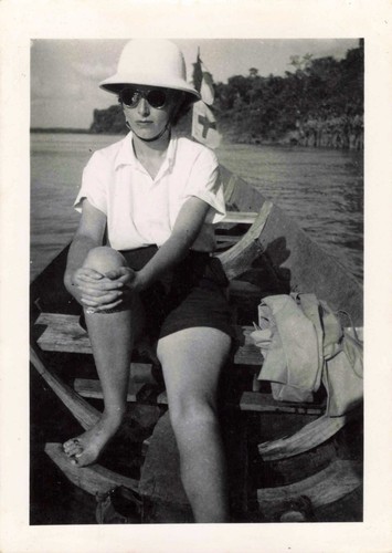 Ancienne photo 1950 guyane - photo,