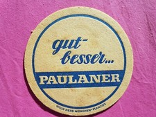 BIERDECKEL SOUS BOCK Sous-bocks Sous-Verre Bière paulaner