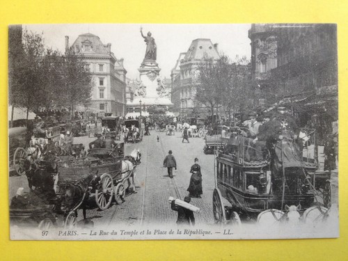 Cpa paris transport - cpa,