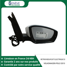 ?? RETROVISEUR EXTERIEUR ELECTRIQUE DROIT VOLKSWAGEN POLO ➤6C1857508A9B9 ♻️