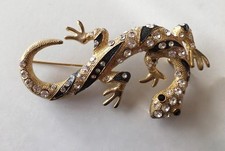 TRES ORIGINALE BROCHE "GEKKO"/