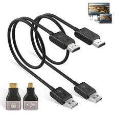 HDMI Sans Fil CS6 1080P Transmetteur Sans Fil HDMI Emetteur et Récepteur Wire...