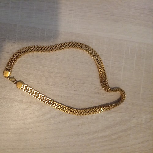 Collier draperie plaque - collier,