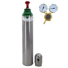 Bouteille de gaz Argon (100%) Gaz de soudage 8 litres TIG/WIG MIG avec REDUCTEUR