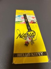 Guitare de collection Hello Kitty & NANA 2005 rare sangle de manche design