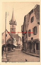 France, Obernai, Rue
