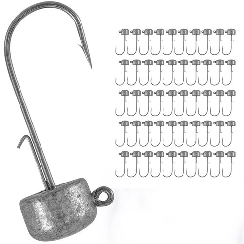 50pcs mushroom ned rig jig - 50pcs,