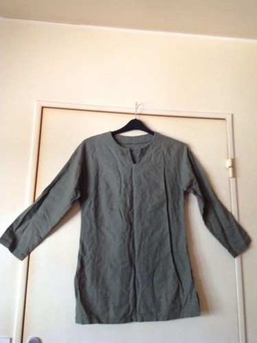 Robe tunique lin kaki - lin,