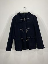 Veste Duffle Coat Bleu Burberry 