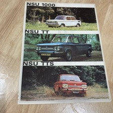 NSU 1000 TT TTS prospectus