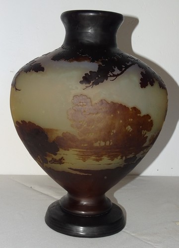 émile gallé large - large, vase