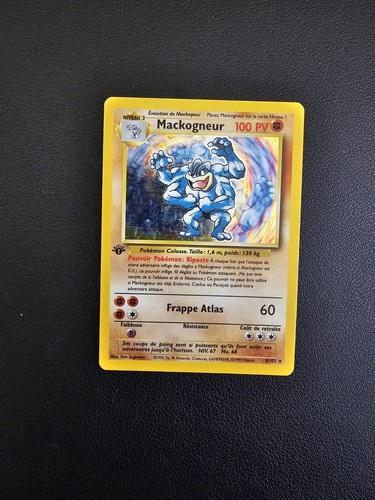 Carte pokémon mackogneur - pokémon,