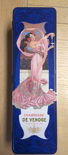 Boite métal vide décoration - ,