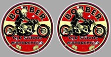 2 STICKERS AUTOCOLLANT BOBBER