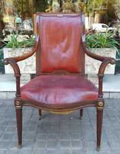 FAUTEUIL. BOIS D'ACAJOU. STYLE